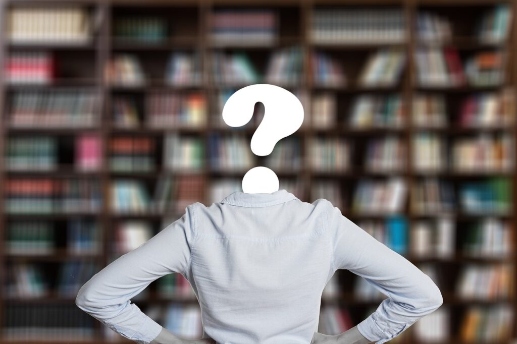 A Question mark,