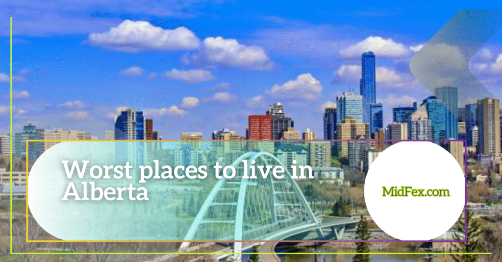 Picture showing the view of downtown Edmonton and skyline
